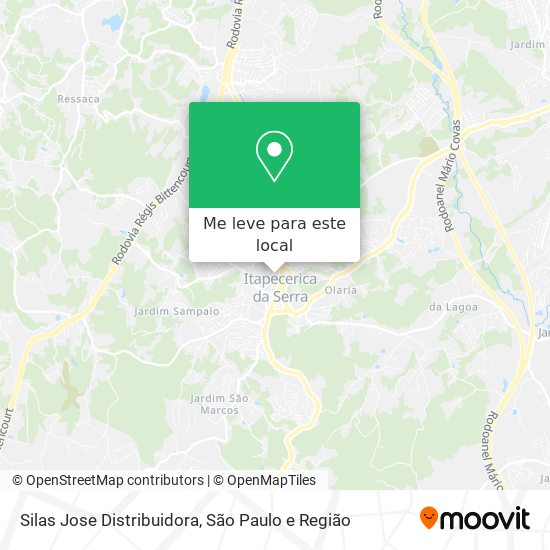 Silas Jose Distribuidora mapa
