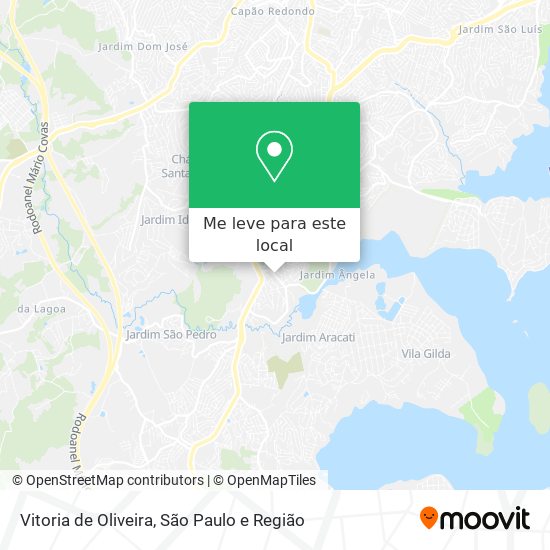 Vitoria de Oliveira mapa