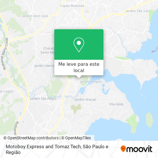 Motoboy Express and Tomaz Tech mapa