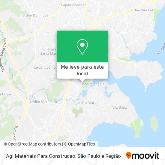 Agi Materiais Para Construcao mapa