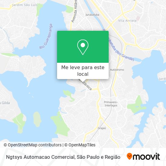 Ngtsys Automacao Comercial mapa