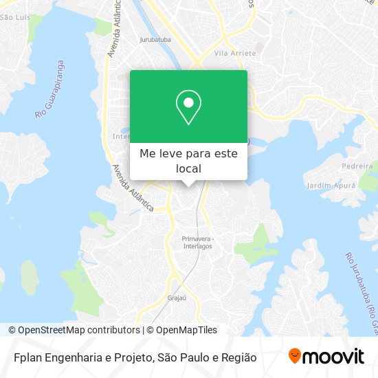 Fplan Engenharia e Projeto mapa