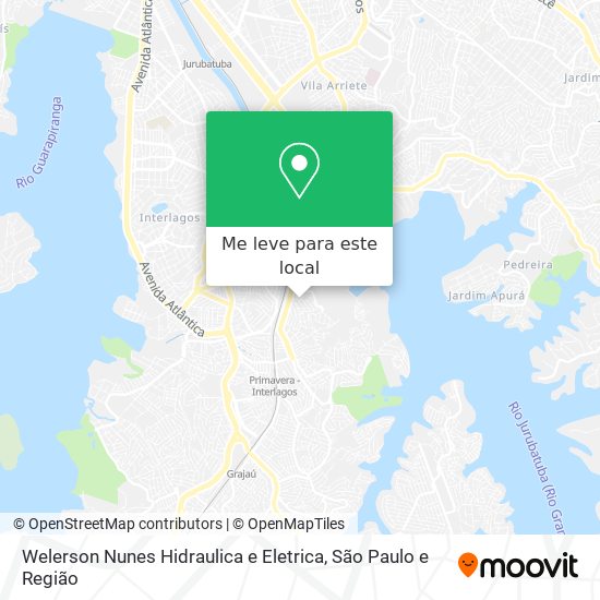 Welerson Nunes Hidraulica e Eletrica mapa