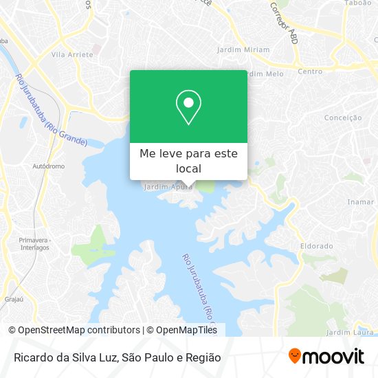 Ricardo da Silva Luz mapa