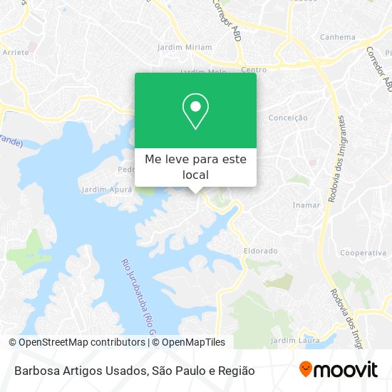 Barbosa Artigos Usados mapa