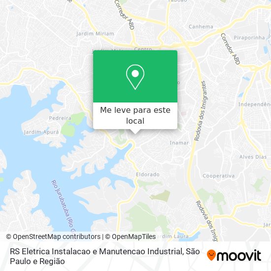 RS Eletrica Instalacao e Manutencao Industrial mapa