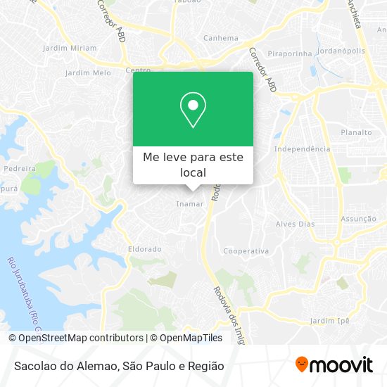 Sacolao do Alemao mapa