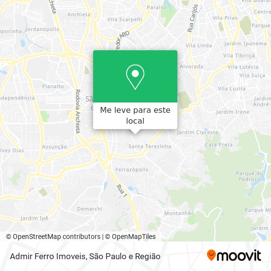 Admir Ferro Imoveis mapa