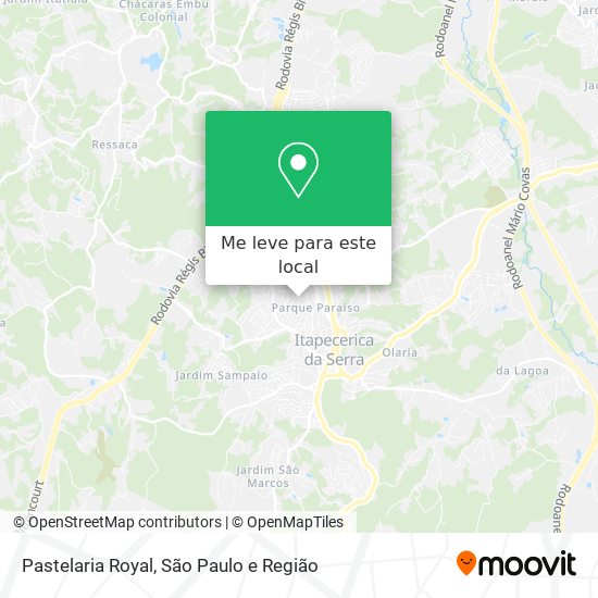 Pastelaria Royal mapa