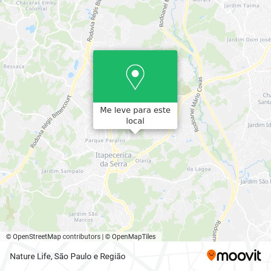 Nature Life mapa