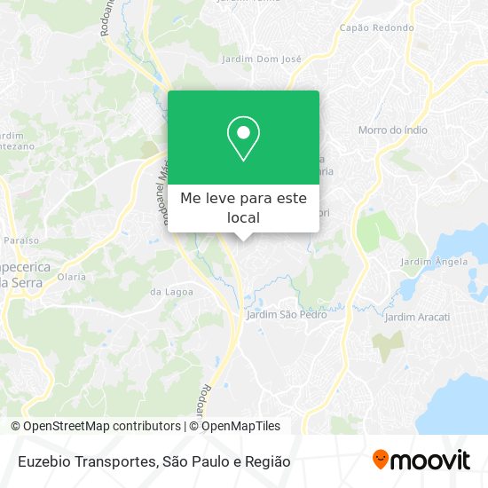 Euzebio Transportes mapa