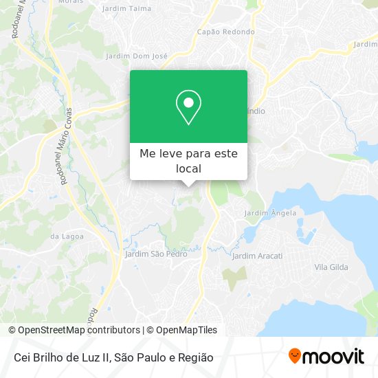 Cei Brilho de Luz II mapa