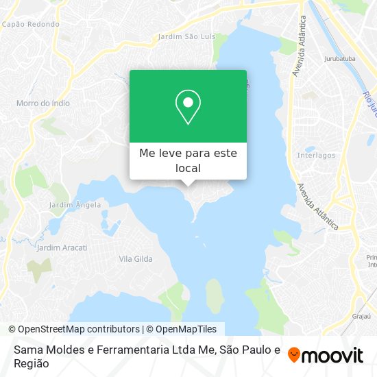 Sama Moldes e Ferramentaria Ltda Me mapa