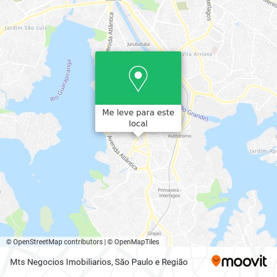 Mts Negocios Imobiliarios mapa