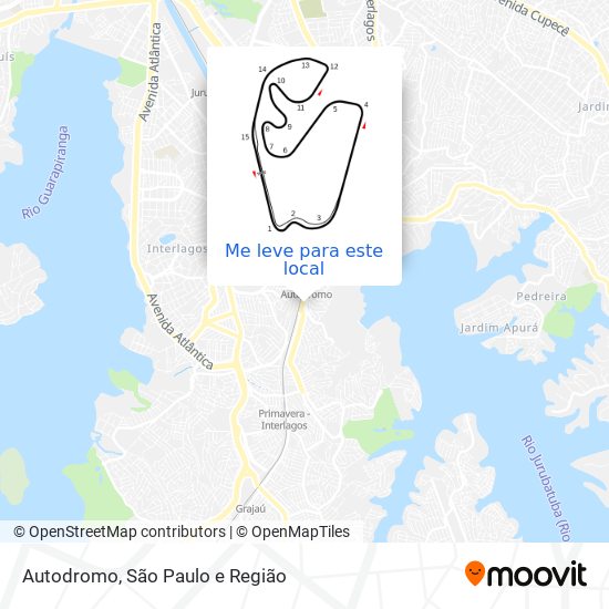 Autodromo mapa