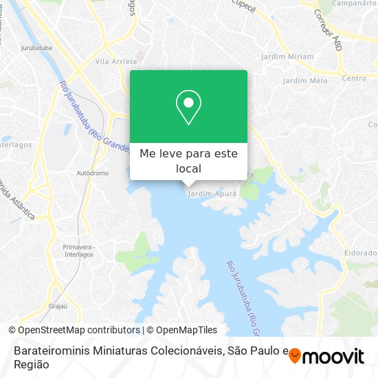 Barateirominis Miniaturas Colecionáveis mapa