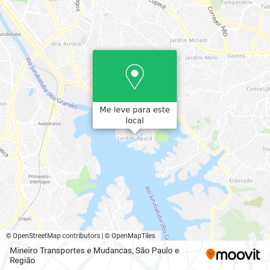 Mineiro Transportes e Mudancas mapa