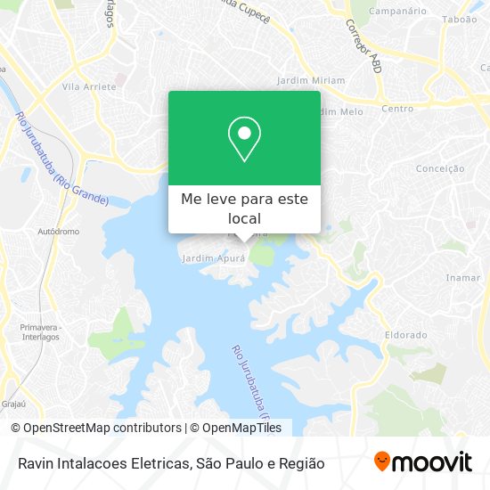 Ravin Intalacoes Eletricas mapa