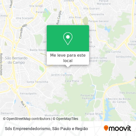 Sds Empreendedorismo mapa