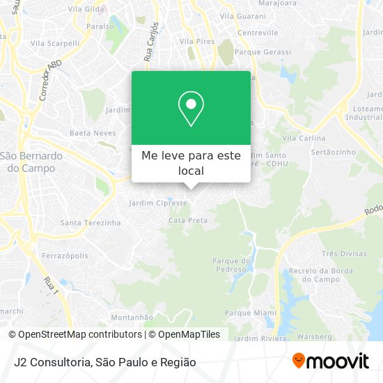 J2 Consultoria mapa