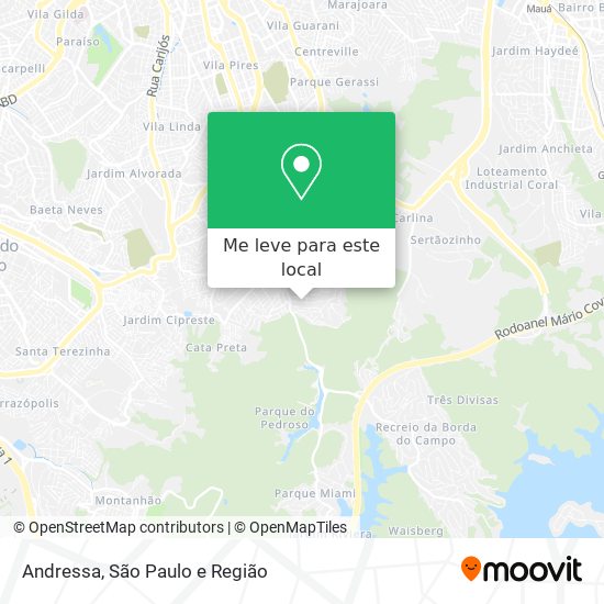 Andressa mapa