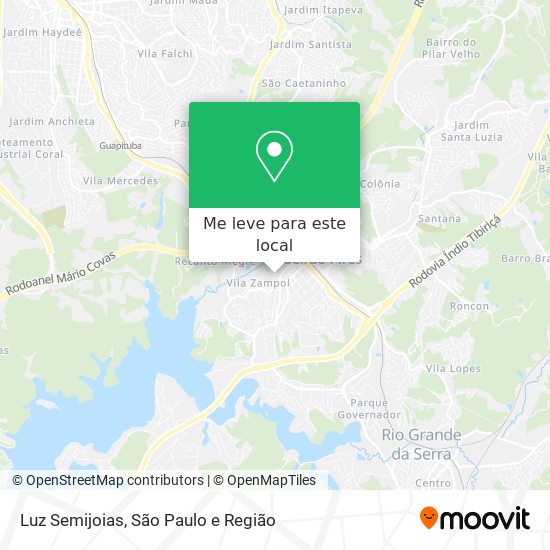 Luz Semijoias mapa
