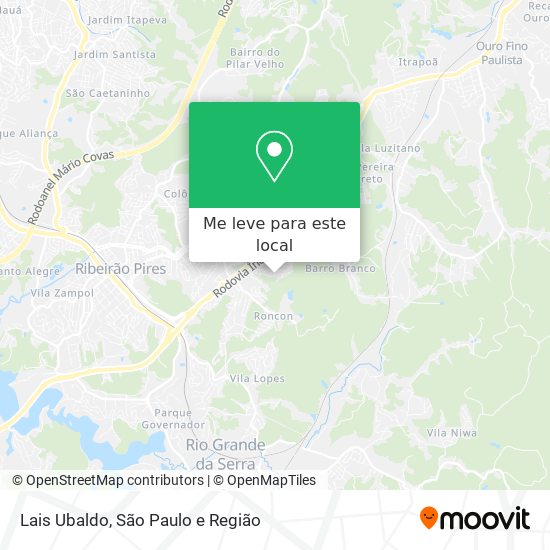 Lais Ubaldo mapa