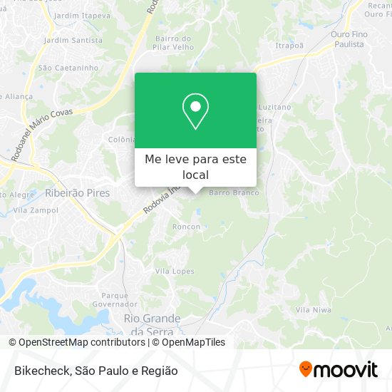 Bikecheck mapa