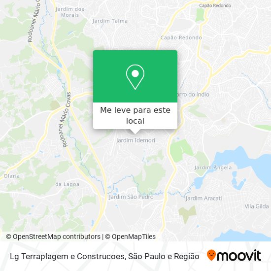 Lg Terraplagem e Construcoes mapa