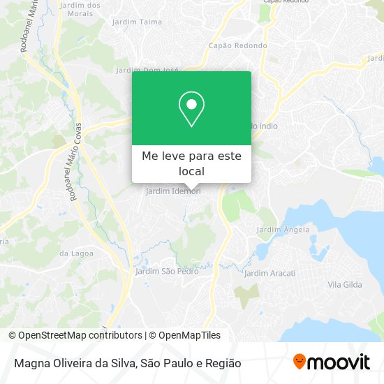 Magna Oliveira da Silva mapa