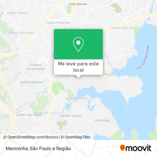 Menininha mapa