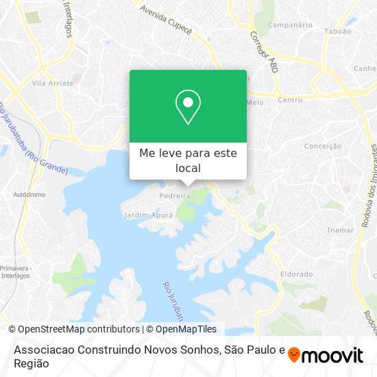 Associacao Construindo Novos Sonhos mapa