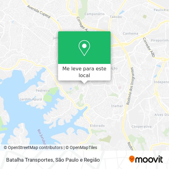 Batalha Transportes mapa