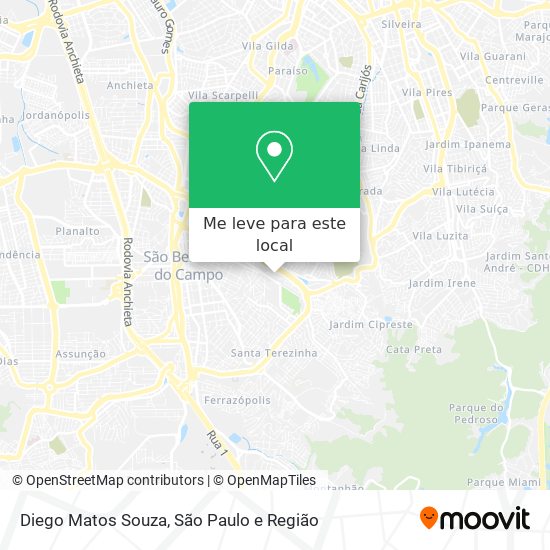 Diego Matos Souza mapa