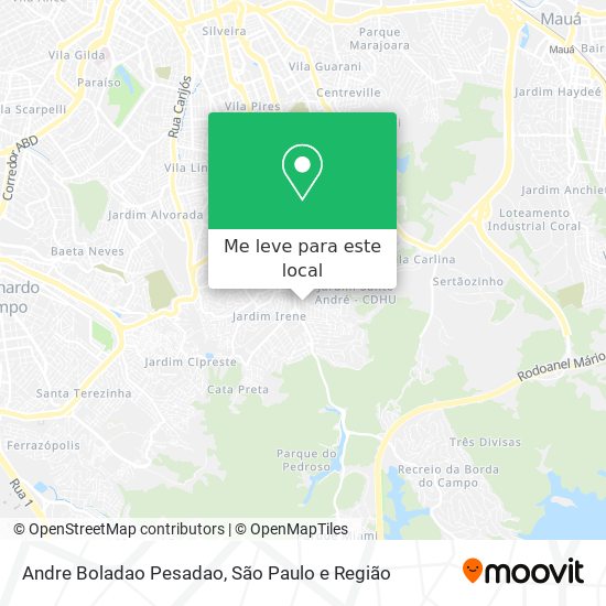 Andre Boladao Pesadao mapa