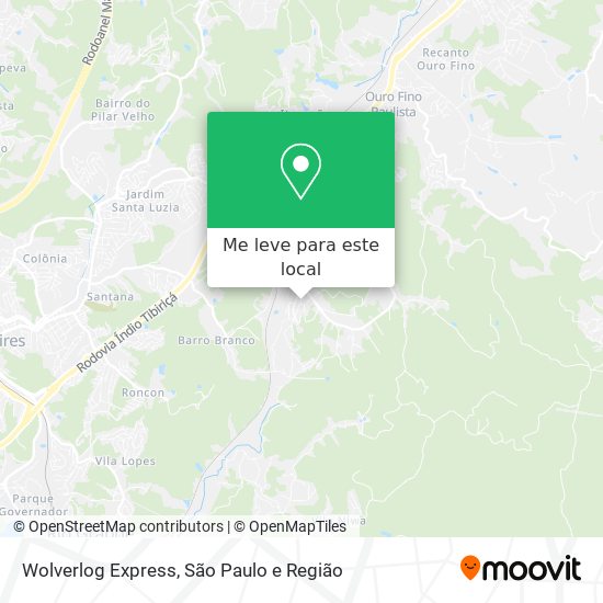 Wolverlog Express mapa