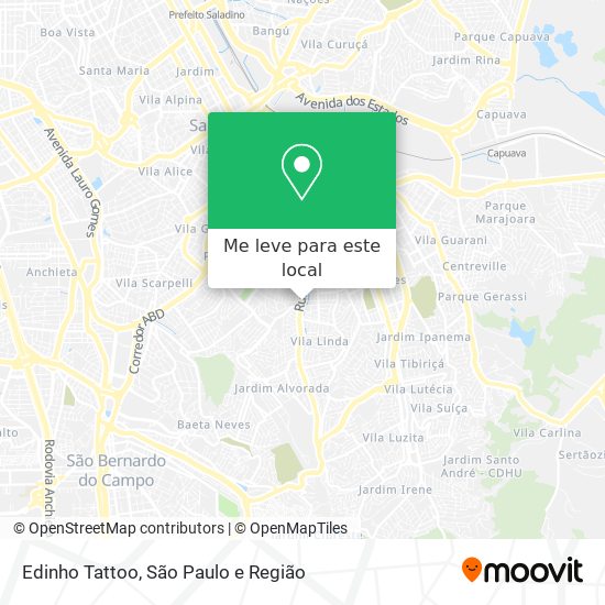 Edinho Tattoo mapa