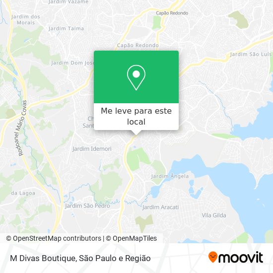M Divas Boutique mapa