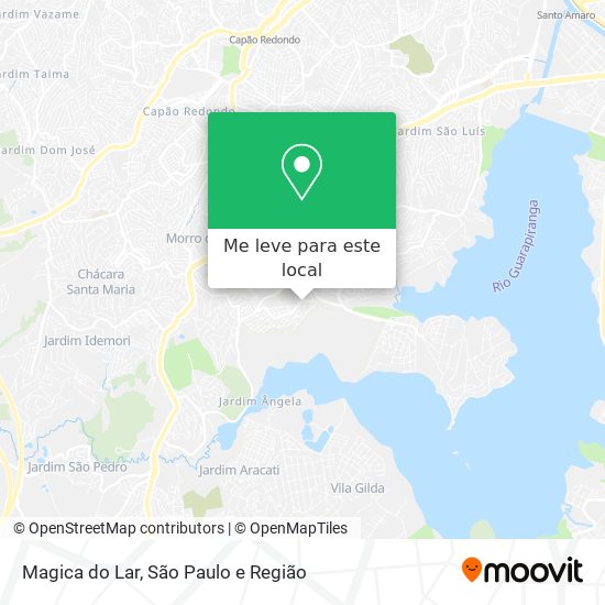 Magica do Lar mapa