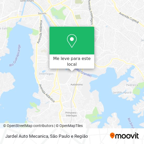 Jardel Auto Mecanica mapa