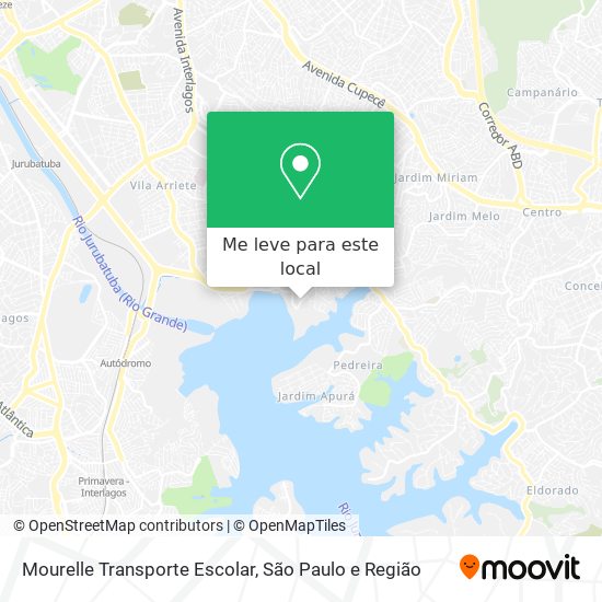 Mourelle Transporte Escolar mapa