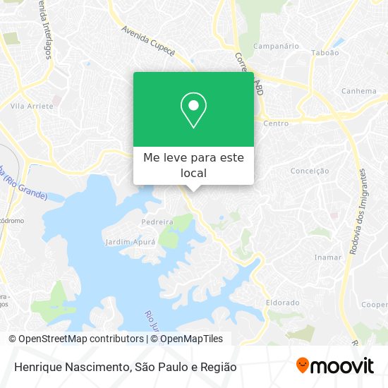 Henrique Nascimento mapa