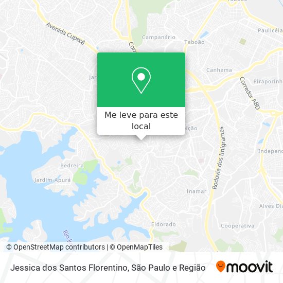 Jessica dos Santos Florentino mapa