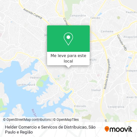 Helder Comercio e Servicos de Distribuicao mapa