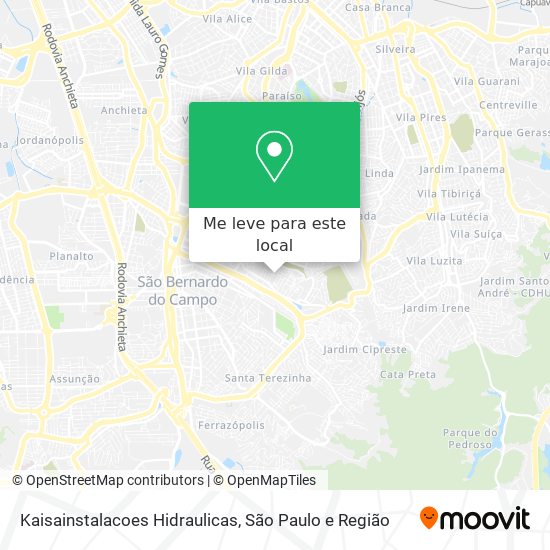 Kaisainstalacoes Hidraulicas mapa