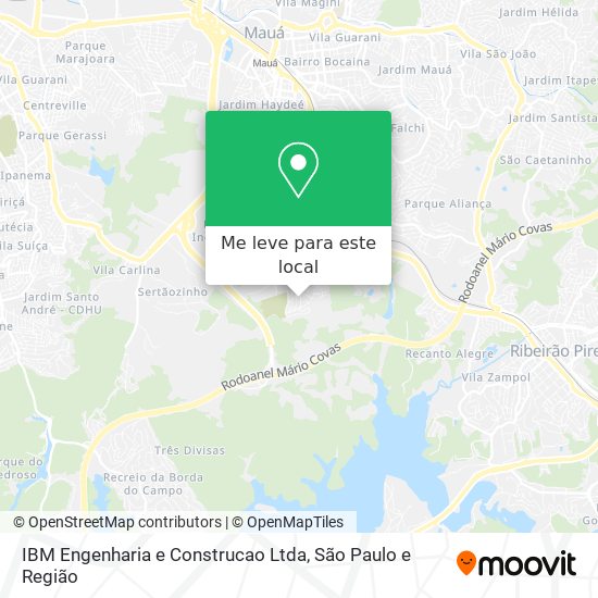 IBM Engenharia e Construcao Ltda mapa