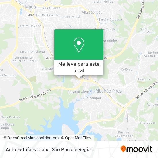 Auto Estufa Fabiano mapa