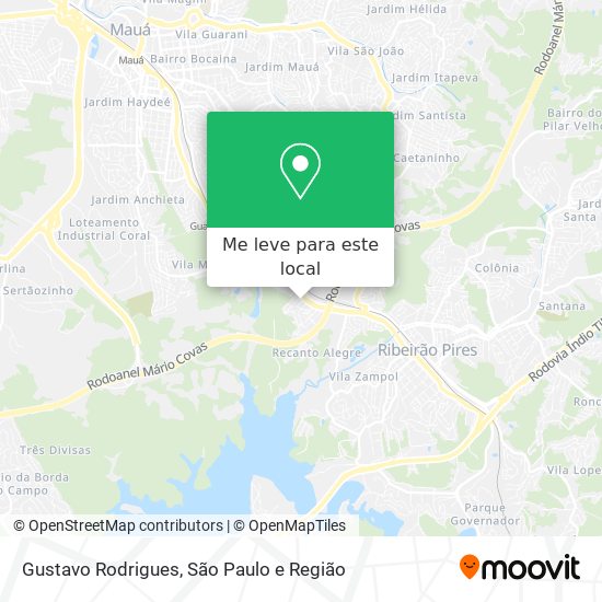 Gustavo Rodrigues mapa