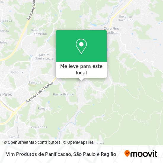 Vlm Produtos de Panificacao mapa