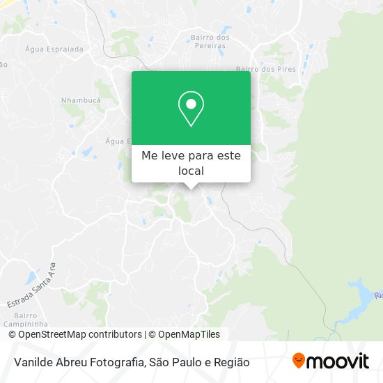 Vanilde Abreu Fotografia mapa